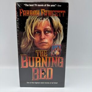 The Burning Bed VHS Farrah Fawcett StarMaker Anchor Bay Sealed New 1286 Movie‎
